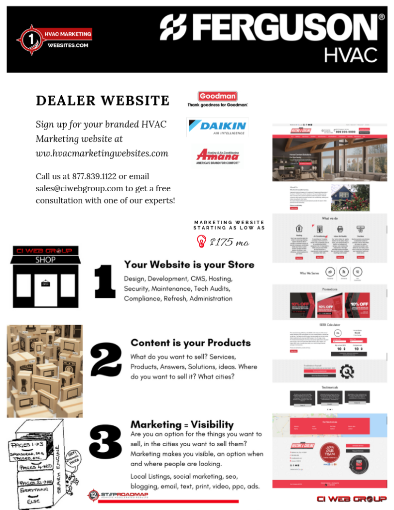 Ferguson Dealer HVAC Marketing Website - hvacmarketingwebsites.com