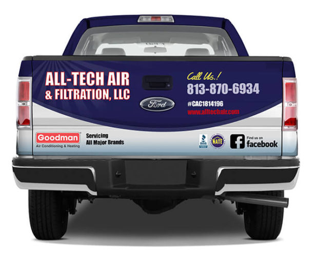 HVAC Truck Wrap Design | HVAC Marketing Websites | CI Web Group