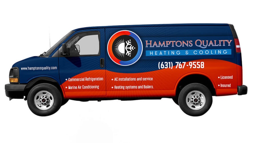 HVAC Truck Wrap Design | HVAC Marketing Websites | CI Web Group