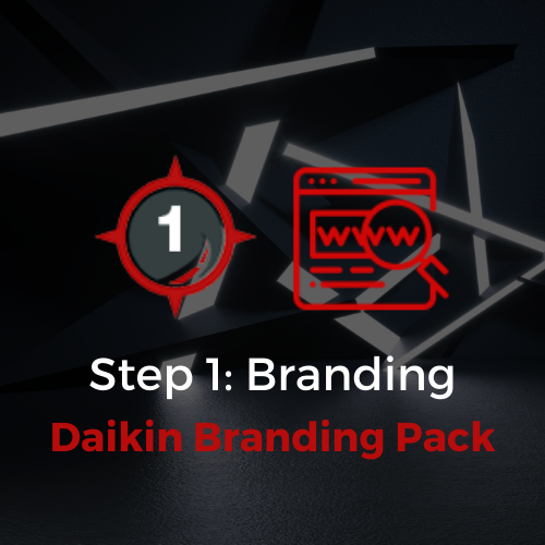 Step 1: Branding - Daikin Branding Pack | HVAC Marketing Websites | CI Web Group
