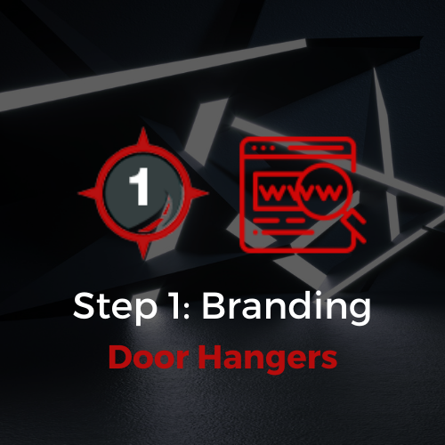 Step 1: Branding - Door Hangers | HVAC Marketing Websites | CI Web Group